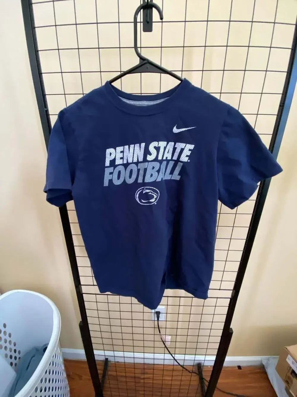 Nike Youth Penn State Football Short Sleeve Navy Blue T-Shirt